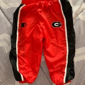 Red UGA jogger Pants